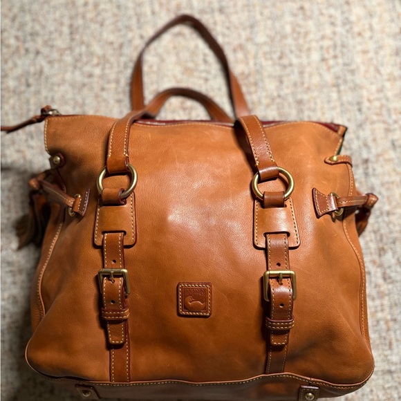 ❤️💚🤎Dooney & Bourke Florentine Leather Bag🤎💚❤️ - Picture 10 of 13